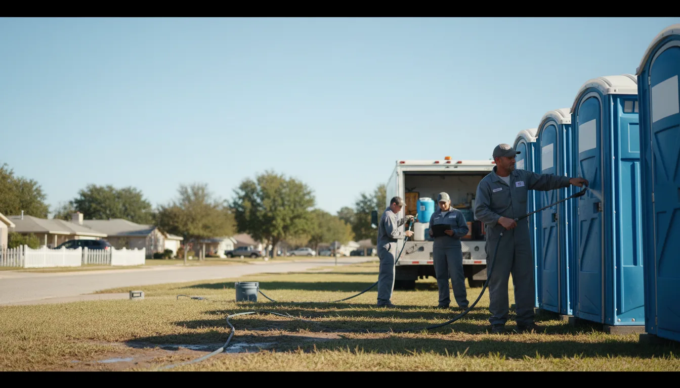 Long-Term Portable Toilet Rental in Webster, WI near me